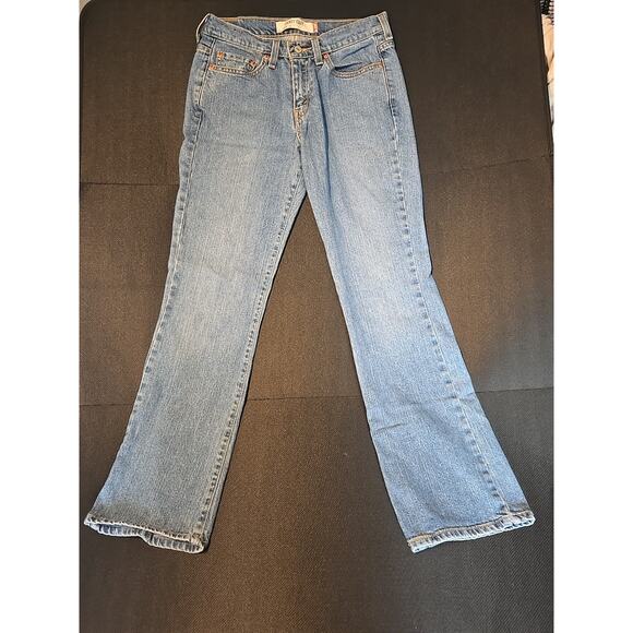 Vintage Levi's 515 Jeans Womens 8 M Bootcut Low Rise Medium Wash Blue Denim 90's - Picture 2 of 9